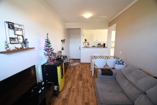 Sala de apartamento à venda com 2 quartos, 76m² em Vila Industrial (campinas), Campinas