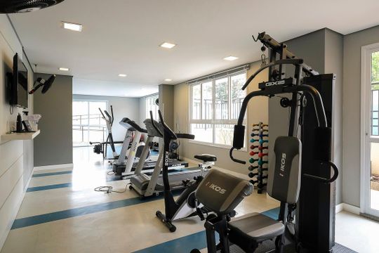 Academia de apartamento para alugar com 2 quartos, 59m² em Campestre, São Caetano do Sul