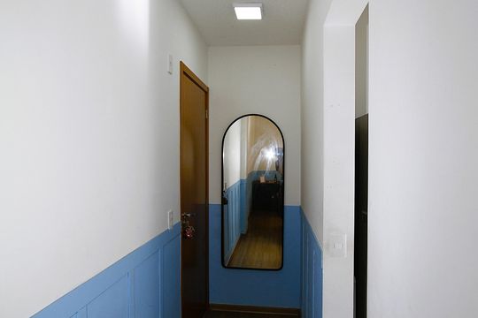 Entrada de apartamento para alugar com 2 quartos, 48m² em Engenho Nogueira, Belo Horizonte