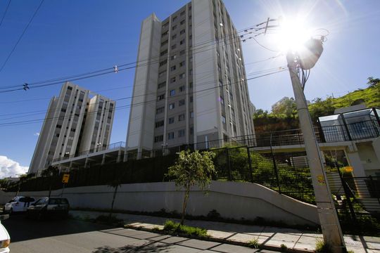 Fachada do Prédio de apartamento para alugar com 2 quartos, 48m² em Engenho Nogueira, Belo Horizonte