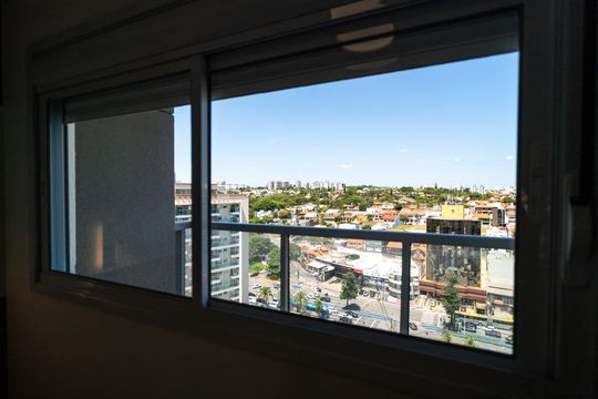 Vista do Quarto de kitnet/studio para alugar com 1 quarto, 38m² em Jardim Portal da Colina, Sorocaba