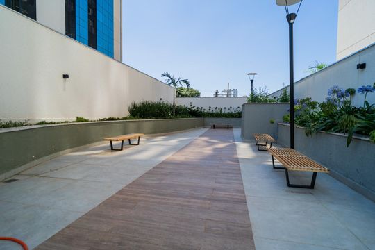 Área comum de kitnet/studio para alugar com 1 quarto, 38m² em Jardim Portal da Colina, Sorocaba