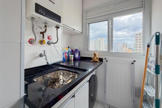 Área de Serviço de apartamento à venda com 2 quartos, 50m² em Liberdade, São Paulo