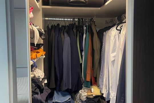 Suíte - Closet de apartamento à venda com 1 quarto, 109m² em Cidade Monções, São Paulo