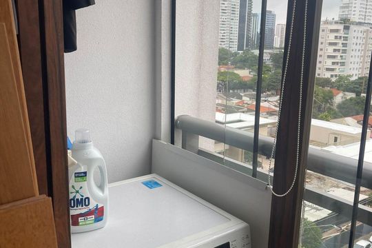 Área de Serviço de apartamento à venda com 1 quarto, 109m² em Cidade Monções, São Paulo