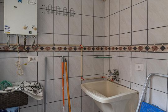 Área de serviço de apartamento à venda com 2 quartos, 55m² em Cangaiba, São Paulo