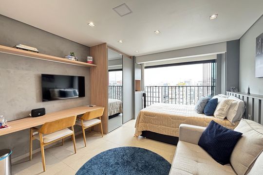 Kitnet/Studio à venda com 1 quarto, 25m² em Indianópolis, São Paulo