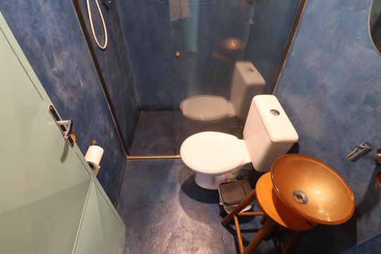 Banheiro Espaço Gourmet de casa à venda com 5 quartos, 300m² em Rio Branco, Canoas