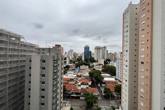 Vista de kitnet/studio à venda com 1 quarto, 24m² em Vila Olímpia, São Paulo