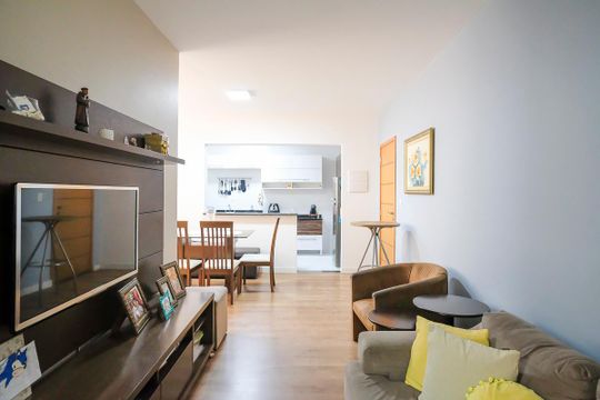 Sala de apartamento à venda com 2 quartos, 75m² em Santa Paula, São Caetano do Sul