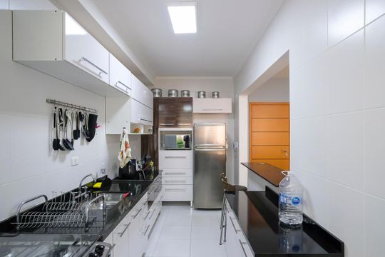 Cozinha de apartamento à venda com 2 quartos, 75m² em Santa Paula, São Caetano do Sul