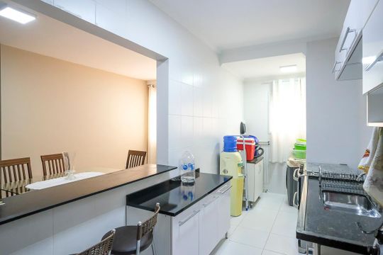 Cozinha de apartamento à venda com 2 quartos, 75m² em Santa Paula, São Caetano do Sul