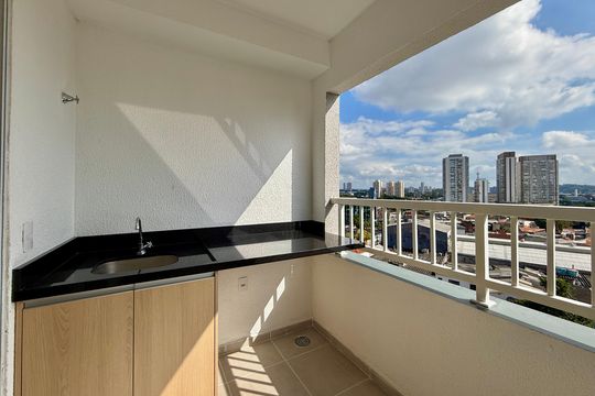 Área de Serviço de apartamento à venda com 2 quartos, 36m² em Santo Amaro, São Paulo