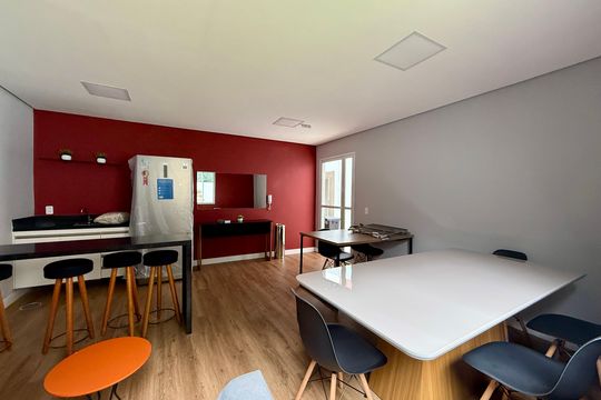 Área comum de apartamento à venda com 2 quartos, 36m² em Santo Amaro, São Paulo