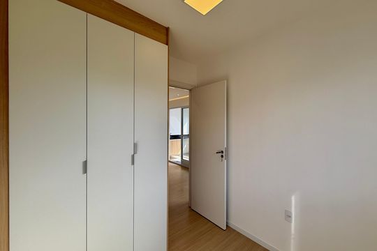 Quarto 2 de apartamento à venda com 2 quartos, 36m² em Santo Amaro, São Paulo