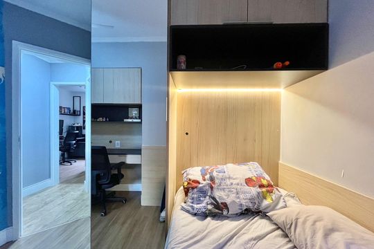 Quarto 2 de apartamento à venda com 3 quartos, 89m² em Botafogo, Campinas