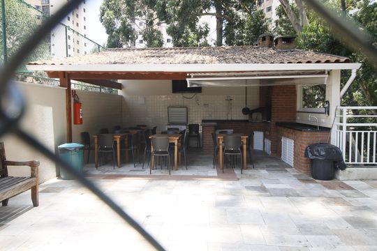 Área comum - Churrasqueira de apartamento à venda com 2 quartos, 52m² em Vila Sonia do Taboao, Taboão da Serra