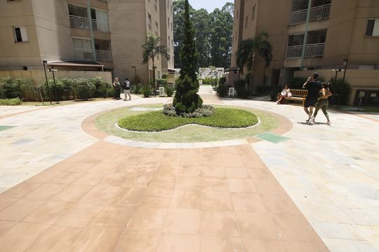 Área comum de apartamento à venda com 2 quartos, 52m² em Vila Sonia do Taboao, Taboão da Serra