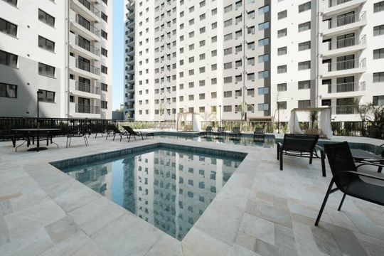 Área comum - Piscina de apartamento à venda com 2 quartos, 42m² em Vila Campanela, São Paulo