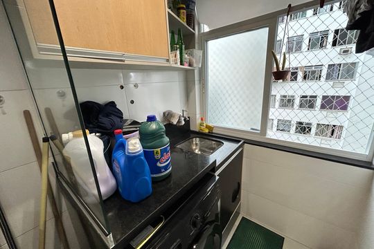 Área de Serviço de apartamento à venda com 2 quartos, 52m² em Inhaúma, Rio de Janeiro