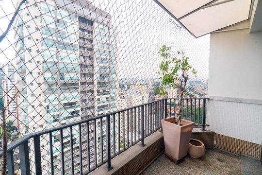 Sacada da Sala de apartamento à venda com 5 quartos, 290m² em Vila Mascote, São Paulo
