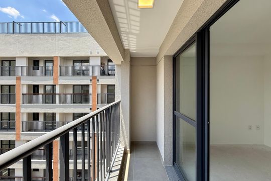 Sacada de kitnet/studio para alugar com 0 quarto, 24m² em Vila Cordeiro, São Paulo