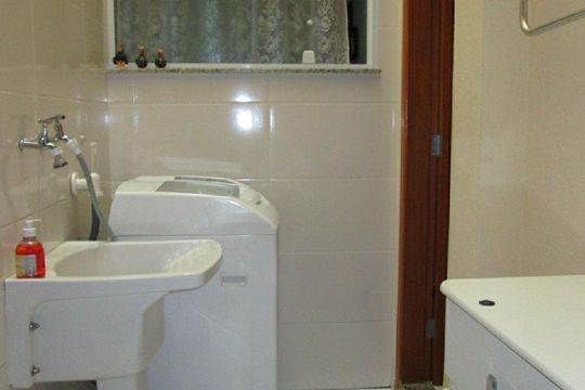 Área de serviço de casa de condomínio à venda com 3 quartos, 101m² em Vila Rosa, São Paulo