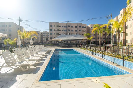 Área comum - Piscina de apartamento para alugar com 2 quartos, 50m² em Campo Grande, Rio de Janeiro