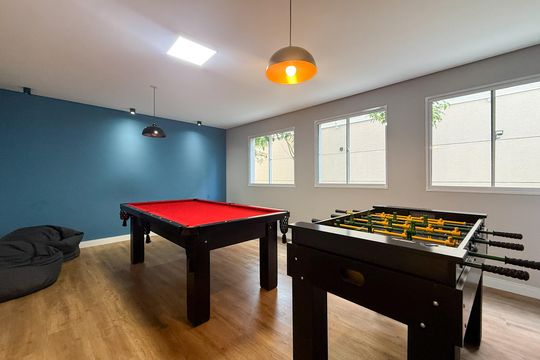 Sala de Jogos de apartamento à venda com 2 quartos, 35m² em Vila Santo Estefano, São Paulo