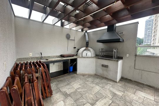 Área comum - Churrasqueira de apartamento para alugar com 2 quartos, 188m² em Melville Empresarial Ii, Barueri