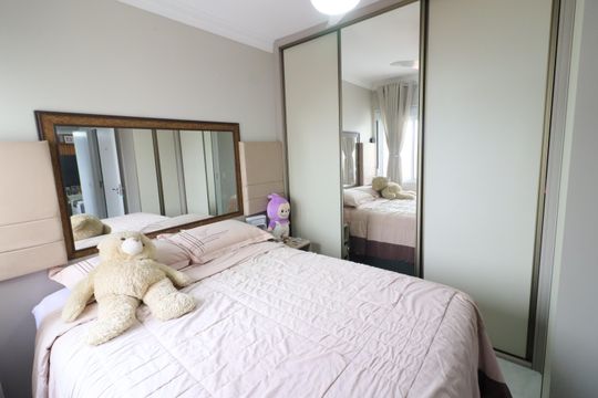 Suíte 1 de apartamento à venda com 2 quartos, 59m² em Jardim das Flores, Osasco