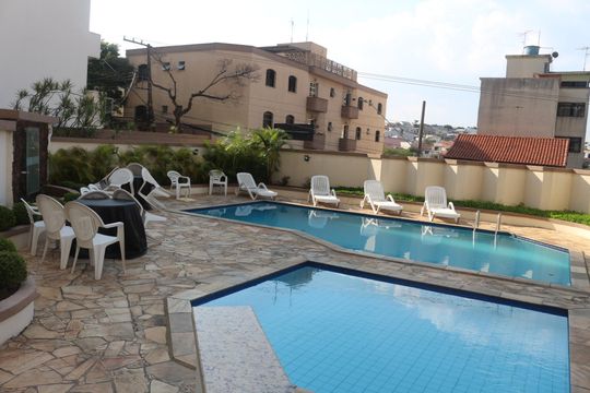 Área comum - Piscina de apartamento à venda com 2 quartos, 70m² em Olímpico, São Caetano do Sul