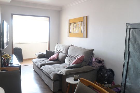 Sala de apartamento à venda com 2 quartos, 70m² em Olímpico, São Caetano do Sul
