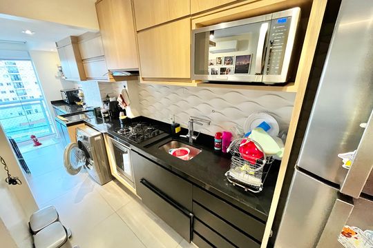 Cozinha de apartamento à venda com 2 quartos, 64m² em Casa Verde, São Paulo