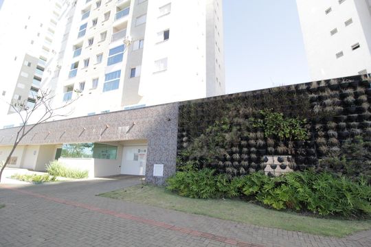 Fachada do Condominio de apartamento para alugar com 2 quartos, 70m² em Granja Marileusa, Uberlândia