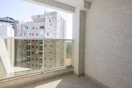 Varanda da Sala de apartamento para alugar com 2 quartos, 70m² em Granja Marileusa, Uberlândia