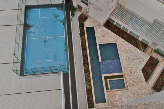 Área Comum - Quadra Esportiva de apartamento para alugar com 2 quartos, 70m² em Granja Marileusa, Uberlândia
