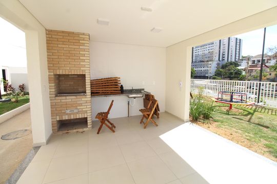 Área comum - Churrasqueira de apartamento para alugar com 2 quartos, 44m² em Jardim Topazio, São José dos Campos