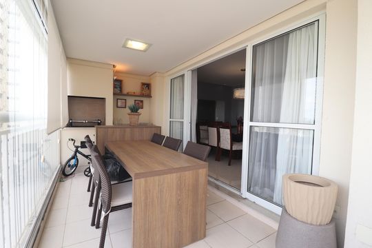 Varanda gourmet de apartamento para alugar com 3 quartos, 123m² em Baeta Neves, São Bernardo do Campo