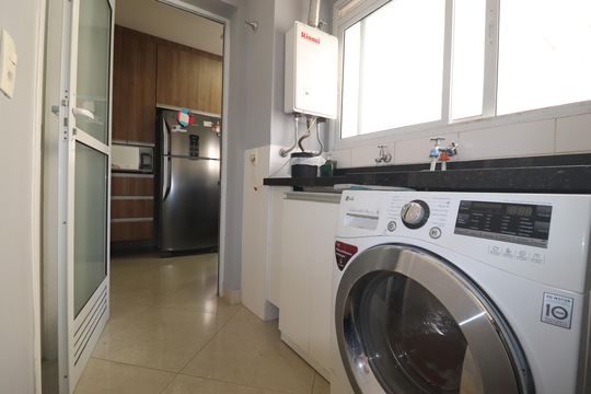 Área de Serviço de apartamento para alugar com 3 quartos, 123m² em Baeta Neves, São Bernardo do Campo