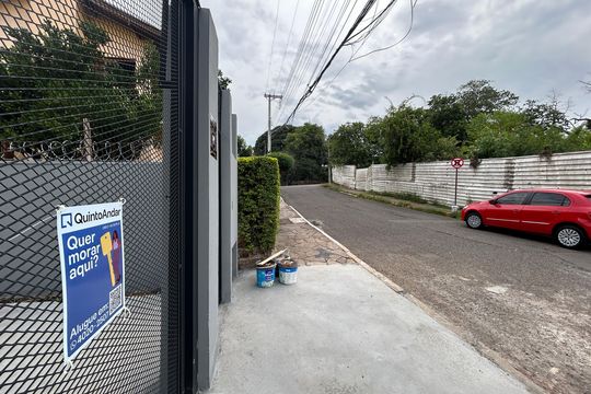 Placa de apartamento para alugar com 1 quarto, 29m² em Rondônia, Novo Hamburgo