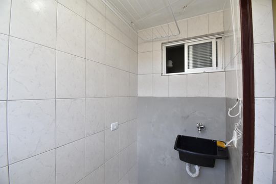 Área de Serviço de apartamento à venda com 3 quartos, 70m² em Cajuru, Curitiba