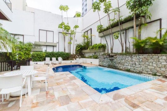 Área comum - Piscina de apartamento à venda com 3 quartos, 136m² em Perdizes, São Paulo