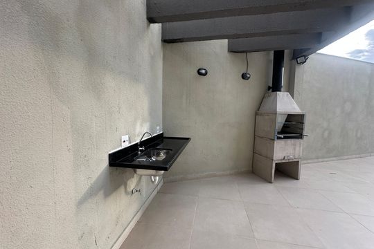 Área comum - Churrasqueira de apartamento para alugar com 2 quartos, 60m² em Outeiro de São Fernando, Barueri