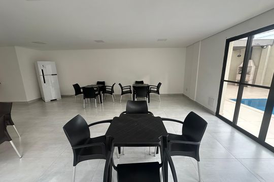 Área comum - Salão de festas de apartamento para alugar com 2 quartos, 57m² em Outeiro de São Fernando, Barueri