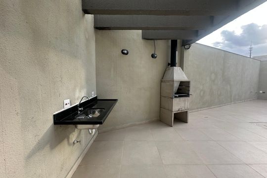 Área comum - Churrasqueira de apartamento para alugar com 2 quartos, 57m² em Outeiro de São Fernando, Barueri