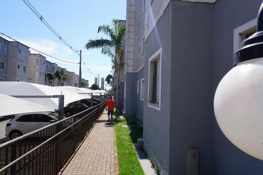 Fachada do Prédio de apartamento para alugar com 2 quartos, 51m² em Chácara Letônia, Americana