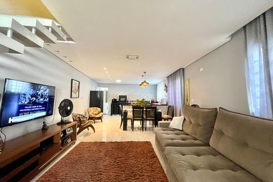 Sala de apartamento à venda com 3 quartos, 145m² em Vila Guarani (z Sul), São Paulo