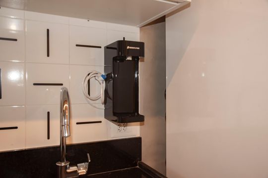 Cozinha de kitnet/studio para alugar com 1 quarto, 27m² em Vila Clementino, São Paulo
