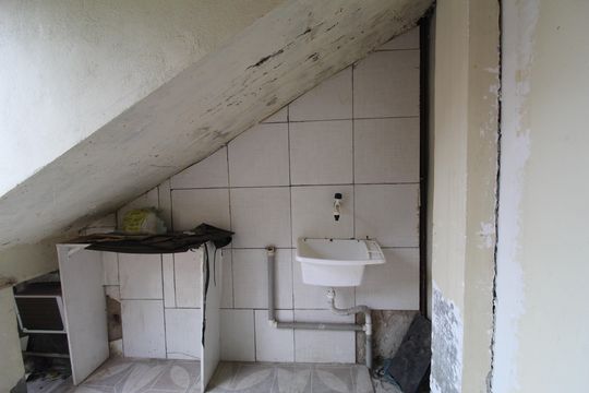 Área de serviço de kitnet/studio para alugar com 1 quarto, 28m² em Recreio, Rio de Janeiro